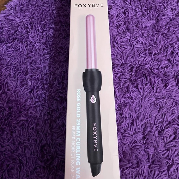 Foxybae rose gold curling wand - Picture 1 of 5
